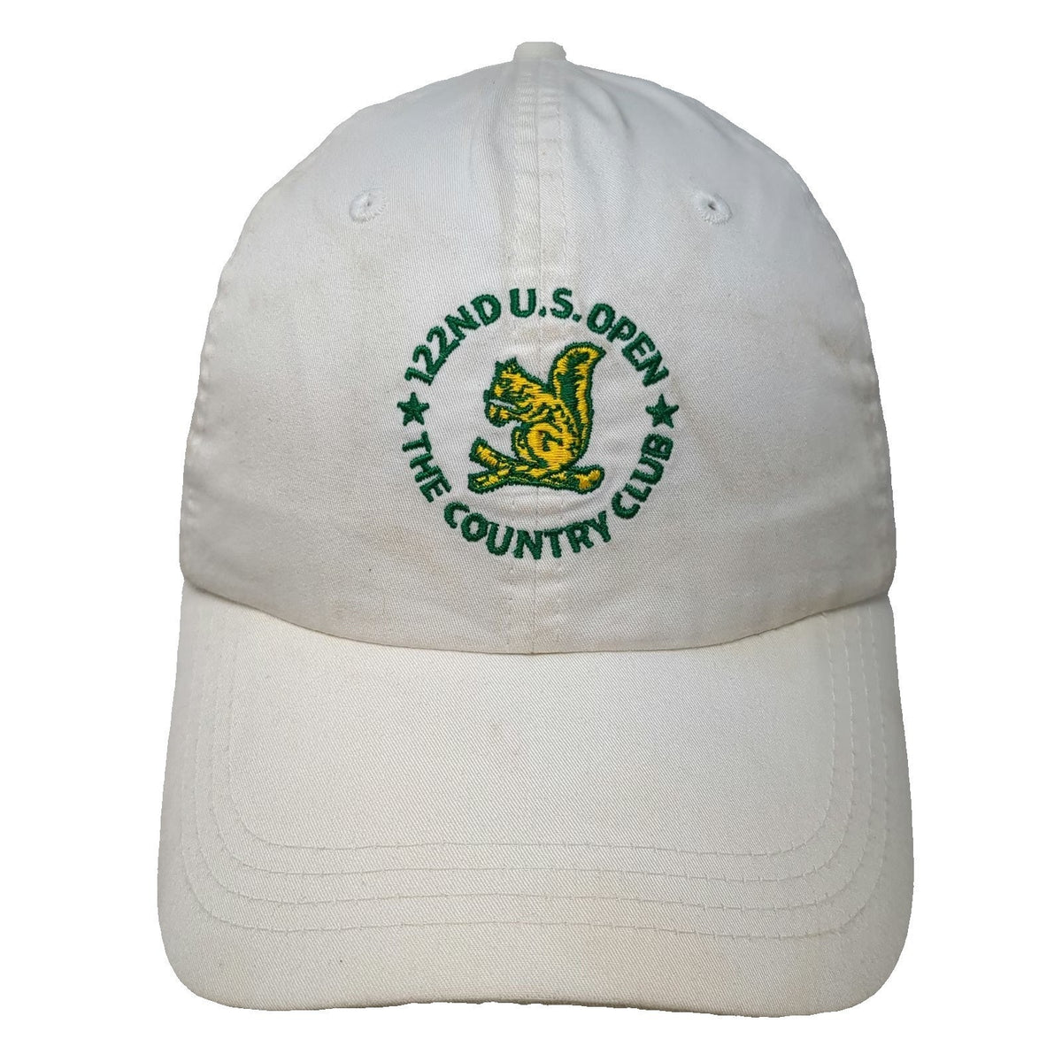 Ahead Baseball Cap White One Size 122nd U.S. Open Country Club USGA Member Hat