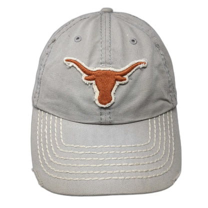 Texas Longhorns NCAA 47 Brand Cap Beige Orange S Distressed Cotton Franchise Hat