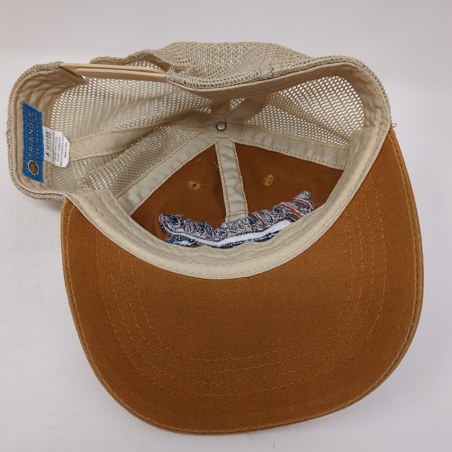 Yellowstone Snapback Mesh Back Trucker Hat Multi One Size Adjustable