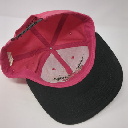 Tom Boland Ford Hannibal MO Snapback Hat Pink One Size Colorblock