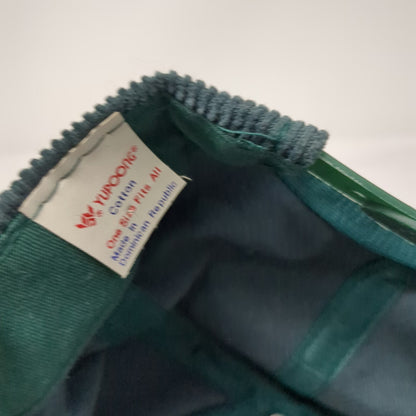 Yupoong Trucker Green One Size Ski Nantucket Corduroy Rope Snapback Cotton hat