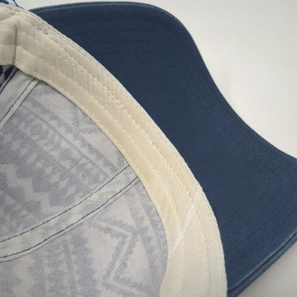 C.C Exclusives Strapback Hat Blue One Size Adjustable Tribal Aztec