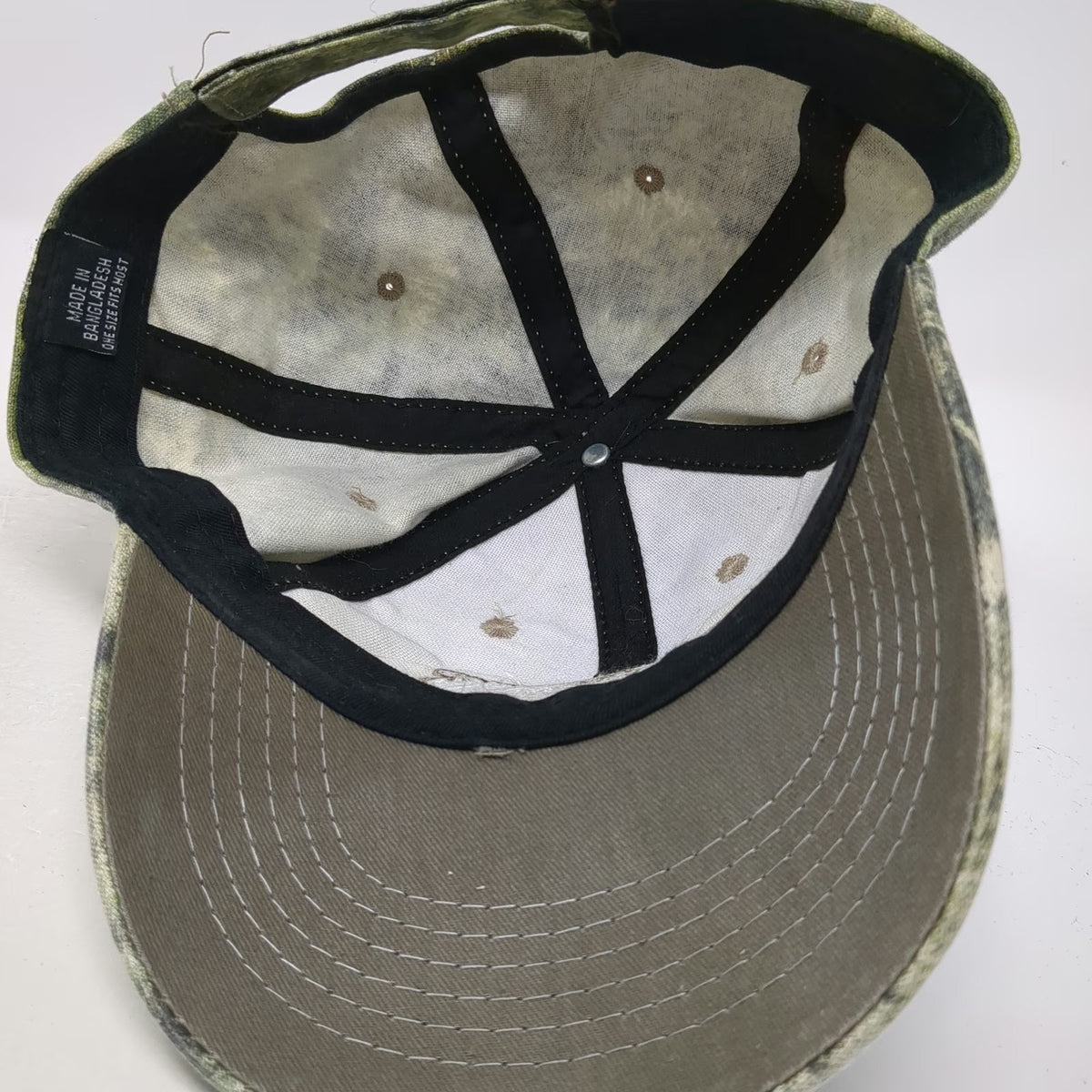 Sportsman's Warehouse Baseball Cap Green One Size Camo Pattern Strapback Hat