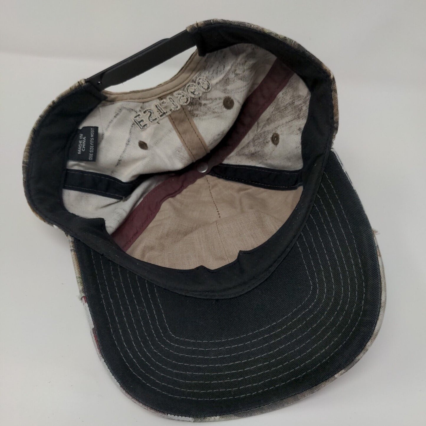 Rural King America's Farm And Home Store Snapback Hat Camouflage OSFM Patriotic