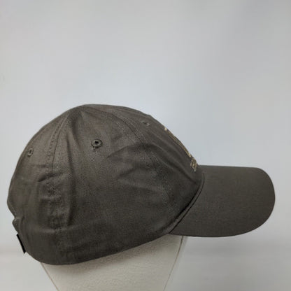 Hornady Strapback Hat Brown One Size Embroidered Adjustable 6 Panel Ammo Guns