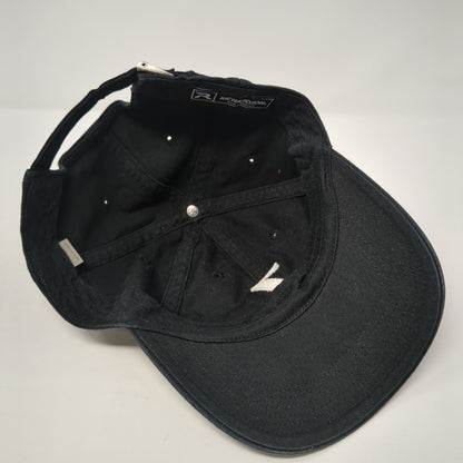 Number 7 Slideback Hat Black M/L Adjustable Vented Holes Richardson Cotton