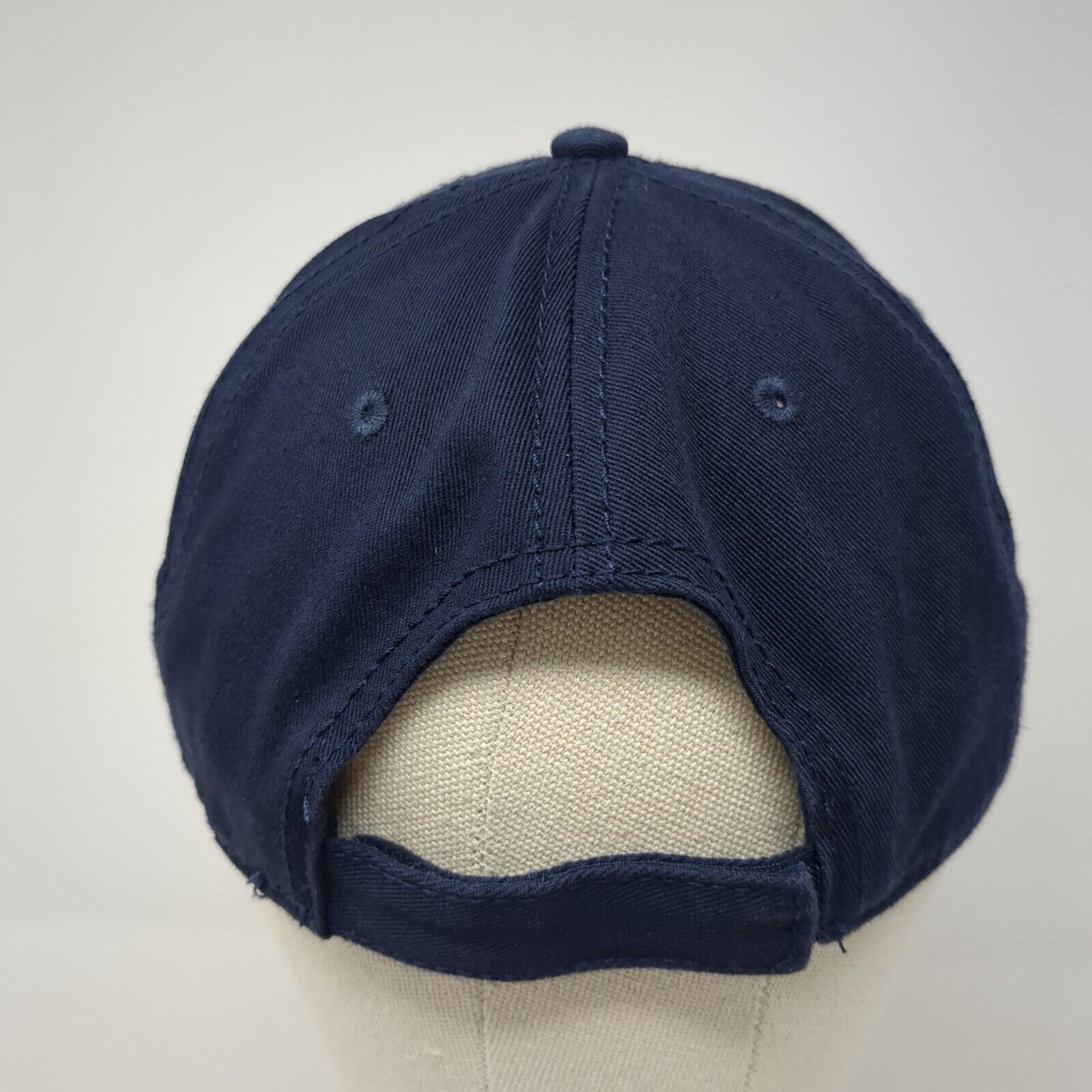 Bohica Strapback Hat Blue One Size Adjustable Embroidered Solid Otto