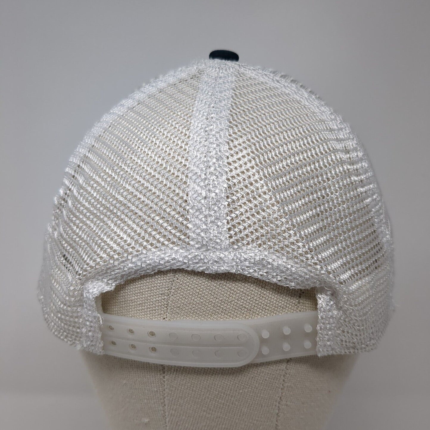 Full Value Pork Snapback Trucker Hat Blue OS Adjustable Mesh Back Paramount