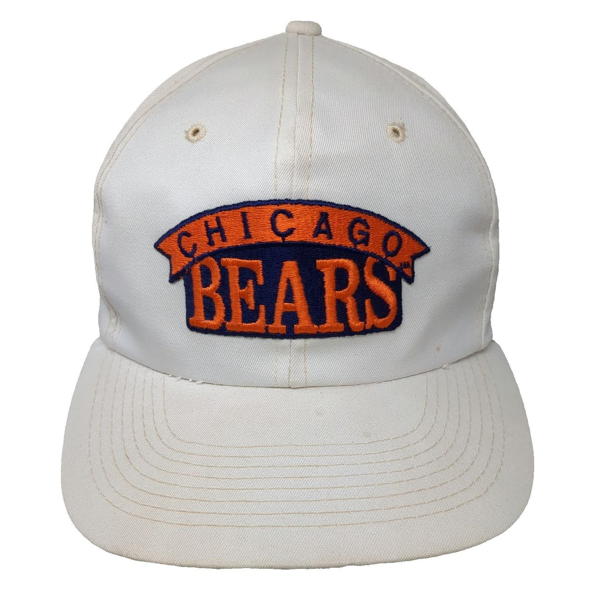 Chicago Bears NFL Sports Specialties Snapback White Hat Embroidered Vintage