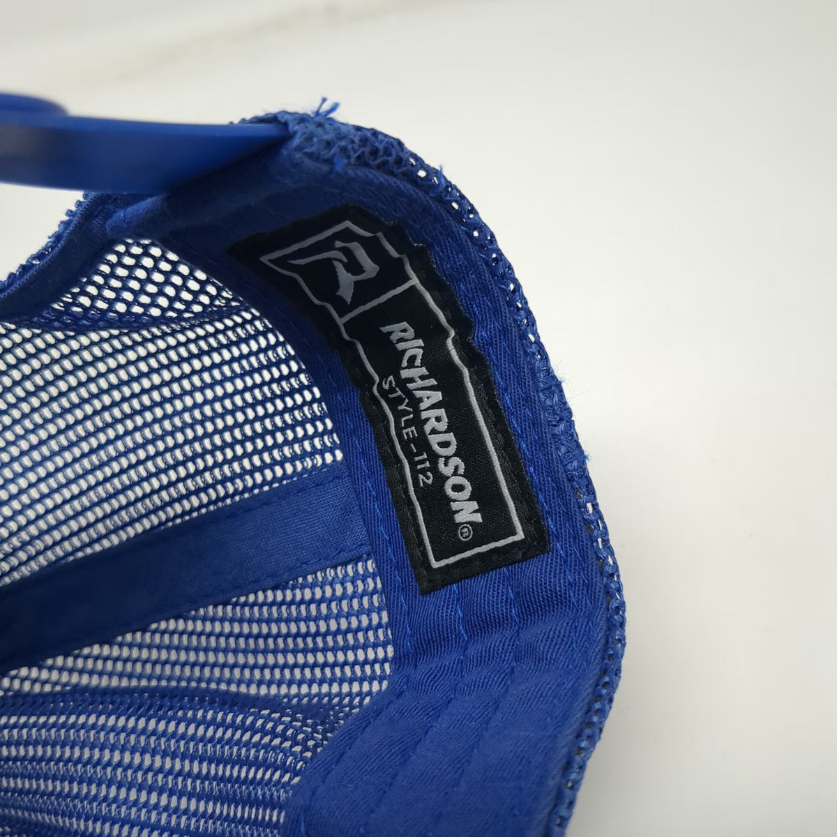 Richardson Trucker Hat Gray Blue One Size Tobias Ellis Farrier Service Snapback