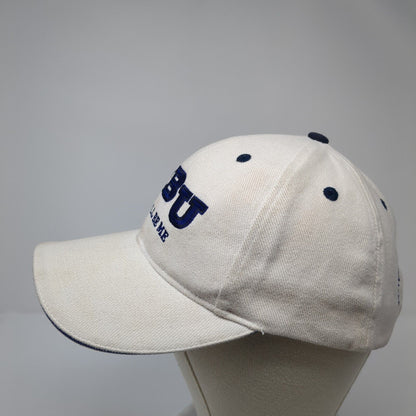 UBU And I'll Be Me Strapback Hat White One Size Adjustable Embroidered