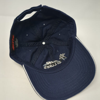 Air St. Luke's Strapback Hat Blue One Size Adjustable Embroidered Otto