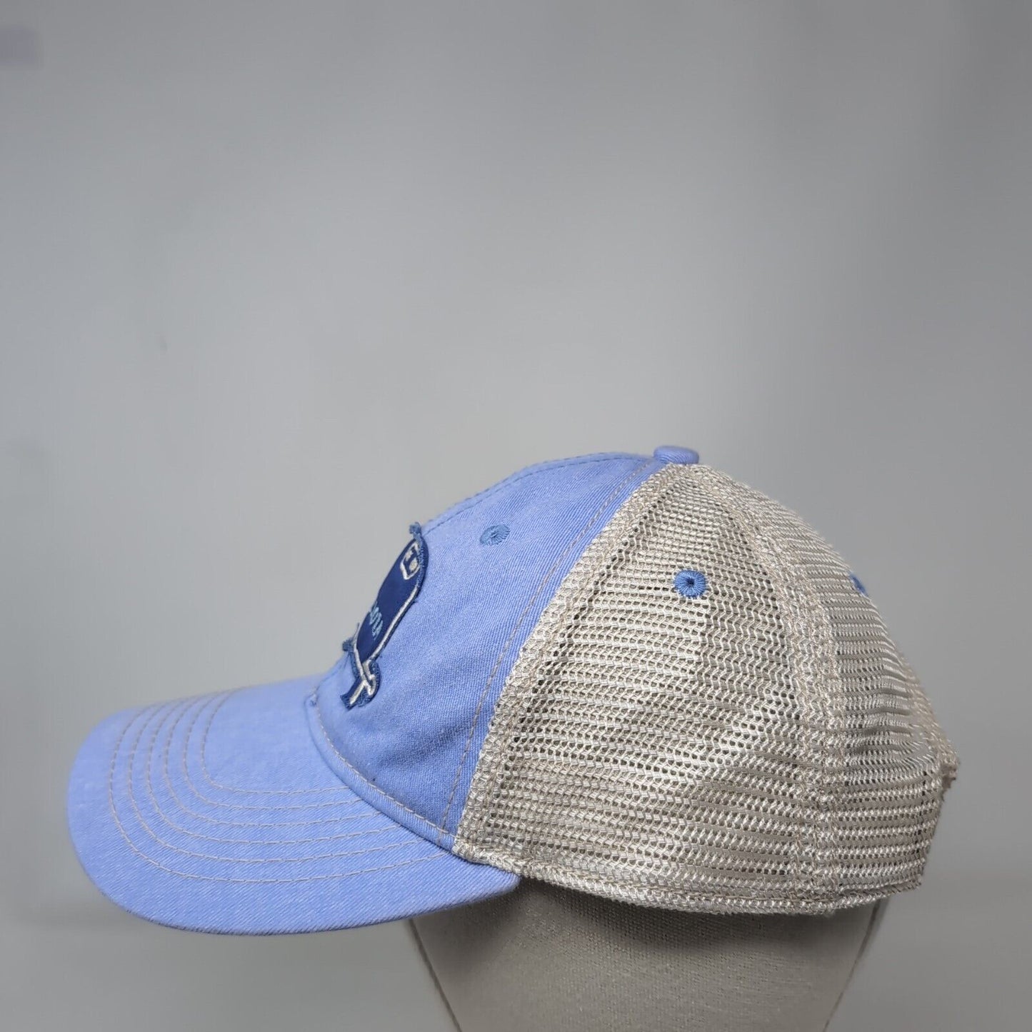 Minnesota Snapback Trucker Hat Blue One Size Adjustable Mesh Back Blue 84