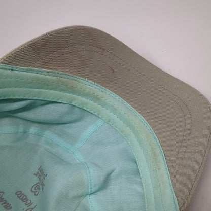 Trust Your Journey Army Cap Beige One Size Picasso Quote Heart Patterned Hat