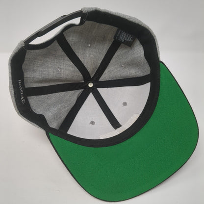 Brixton Mfg. Company Patch Snapback Hat Gray One Size Colorblock