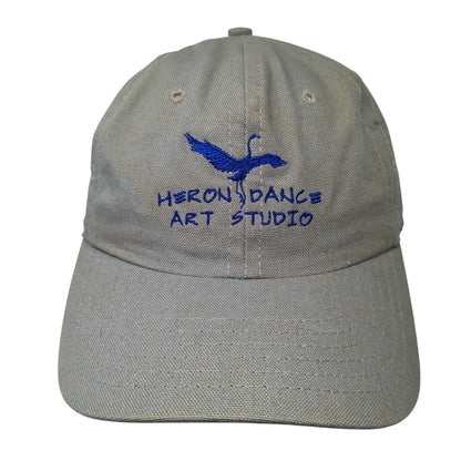 Heron Dance Art Studio Slideback Hat Gray Large Adjustable Patagonia