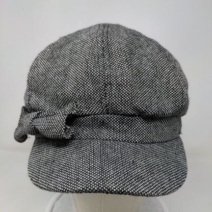 Payless Newsboy Pressboy Hat Cap Multicolor One Size Bow Blank