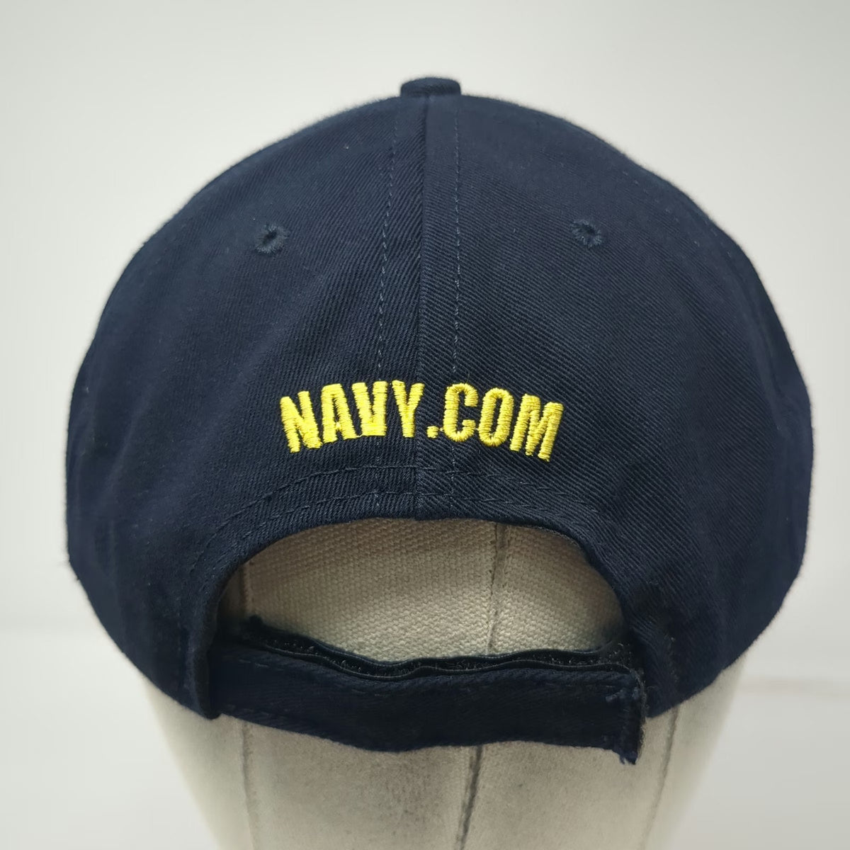 Blue Baseball Cap One Size Strapback America's Navy Embroidered USA Made Hat