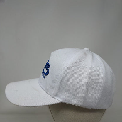 Seaspice Resort Wear Slideback Hat White One Size Embroidered 6 Panel