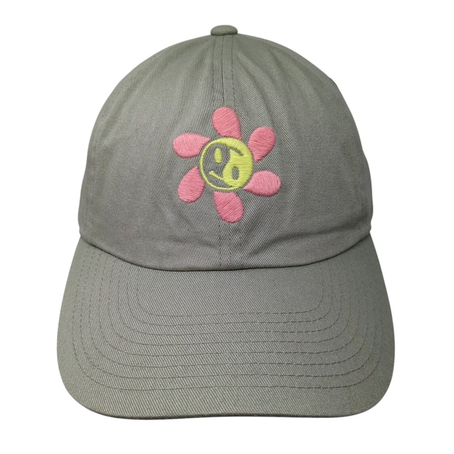 Volcom Stone Wonder Slideback Hat Green OSFM Adjustable Embroidered