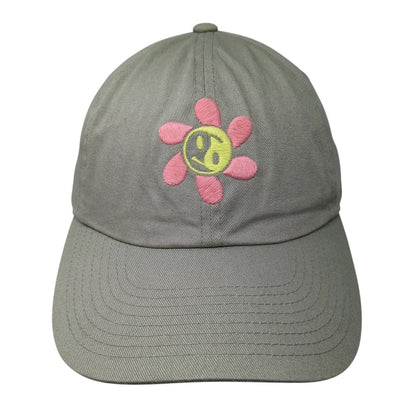 Volcom Stone Wonder Slideback Hat Green OSFM Adjustable Embroidered