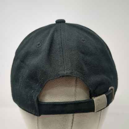 Baseball Cap Black One Size Gold Embroidered Hands Black Book Adjustable Hat