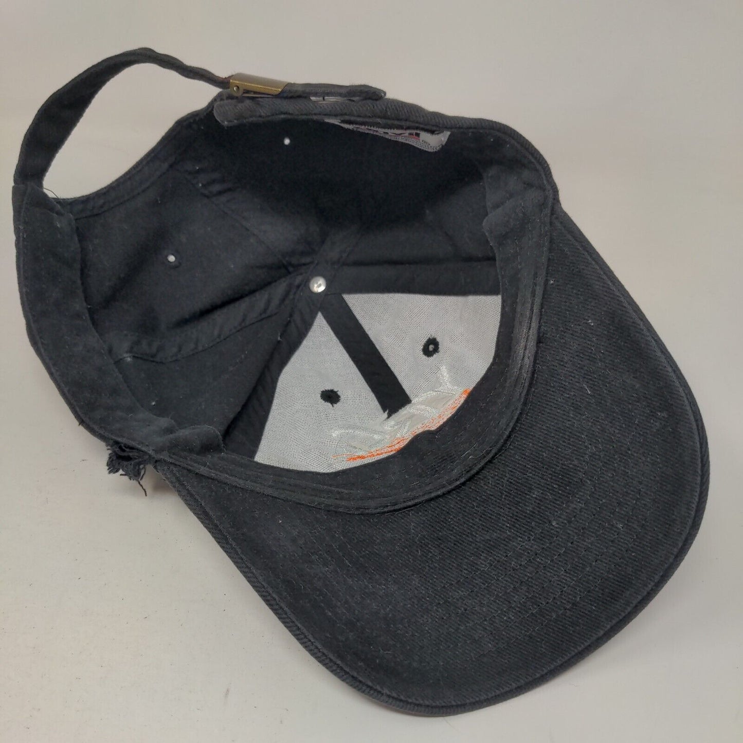 YRC Freight Slideback Hat Black One Size Adjustable Embroidered 6 Panel Anvil