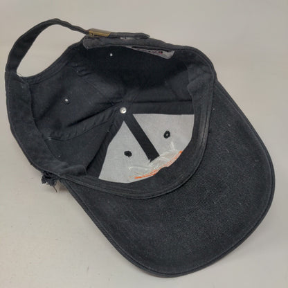 YRC Freight Slideback Hat Black One Size Adjustable Embroidered 6 Panel Anvil