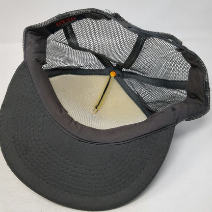 Otto Trucker Hat Gray One Size The Linecutters Mesh Snapback Foam Front Punk