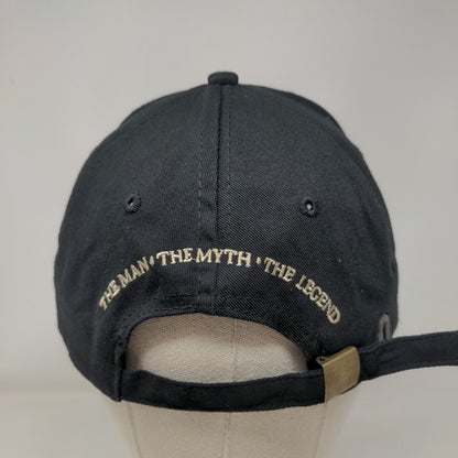 Aged 40 Years Vintage Dude Slideback Hat Black One Size Adjustable Laid Back