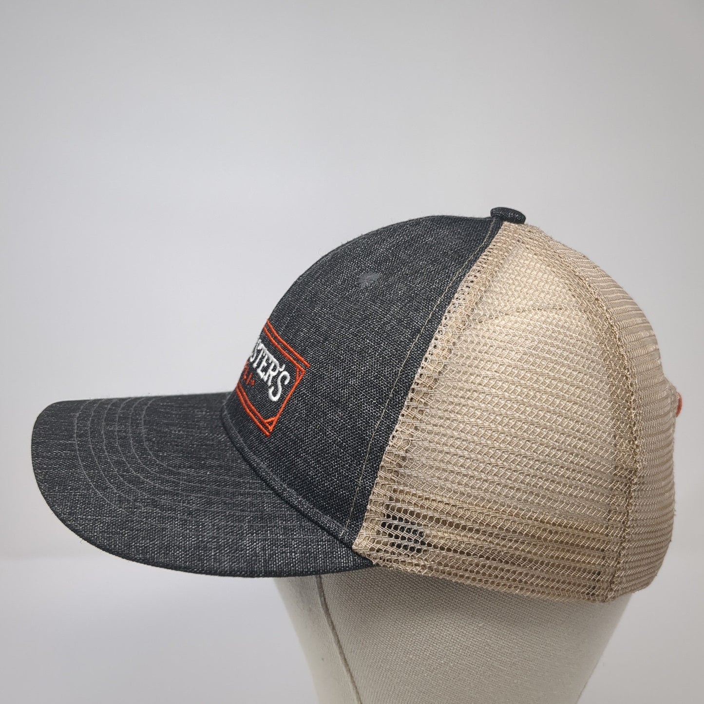 McAlister's DELI Strapback Trucker Hat Gray OS Adjustable Mesh Back The Ice Box
