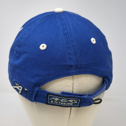 Ahead Baseball Cap Blue One Size Oyster Bay Golf Links 1983 NC Flag Logo Hat