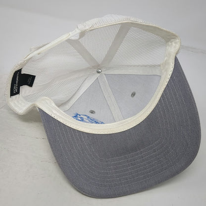 Port Authority Trucker Hat Gray OSFM Mesh Snapback River Buddies Fish Fishing