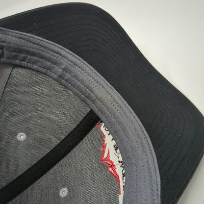 Richardson Gray Trucker Hat One Size Snapback Valley Wide Cooperative Logo Mesh