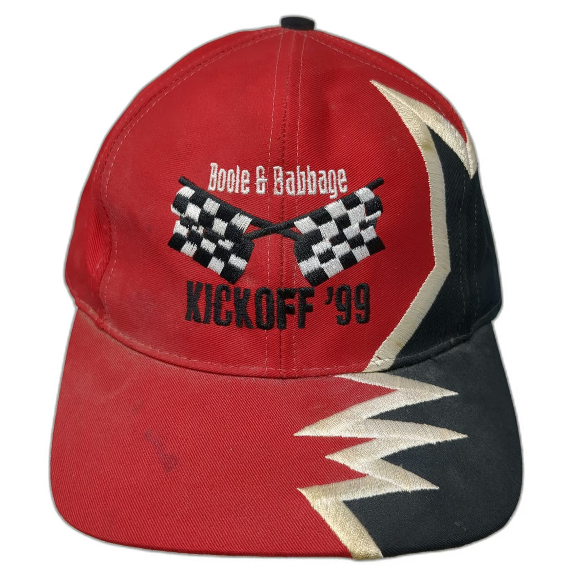 Kati Baseball Cap Red Black One Size Boole & Babbage Kickoff 99 Racing Hat