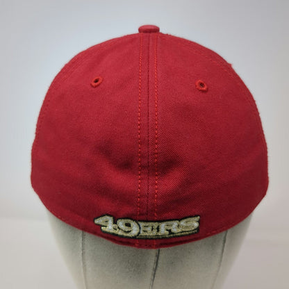 '47 San Francisco 49ers Baseball Cap Red S NFL Fitted Green Underbrim Hat