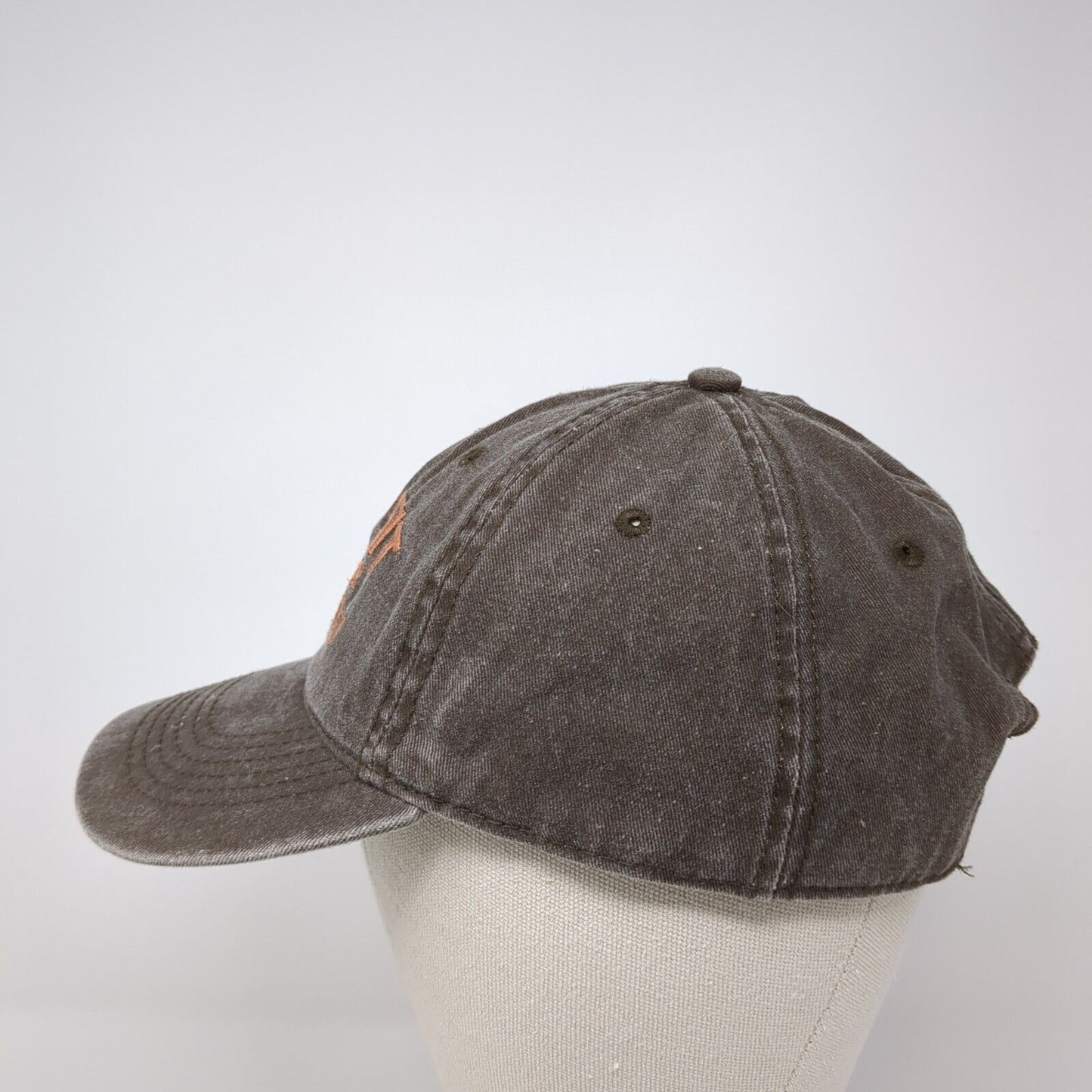 Bulleit Frontier Whiskey Snapback Hat Brown One Size Adjustable Embroidered