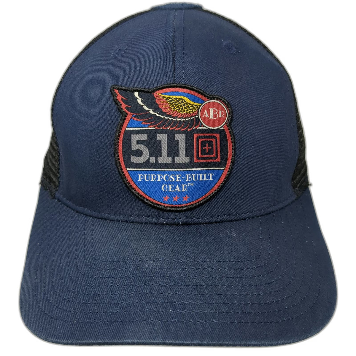 5.11 Blue One Size Trucker Hat Purpose Built Gear Mesh Snapback Patch