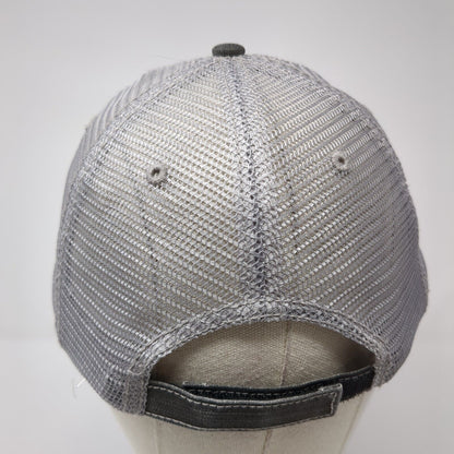 I'll Bring The Peer Pressure Strapback Trucker Hat Gray OS Adjustable Distressed