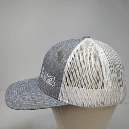 Outdoor Cap Trucker Hat Gray One Size Global Machinery Specialized Equipment