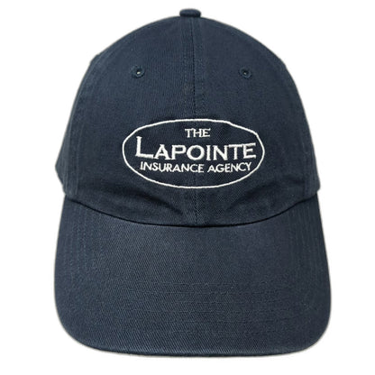 Richardson Baseball Cap Blue One Size Lapointe Insurance Agency Slideback Hat