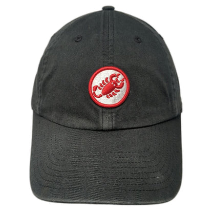 Castelli Baseball Cap Black One Size Slideback Scorpion Italian Flag Hat