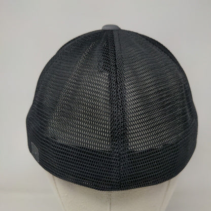 Hometech Fitted Mesh Back Trucker Hat Gray Small/Medium Richardson