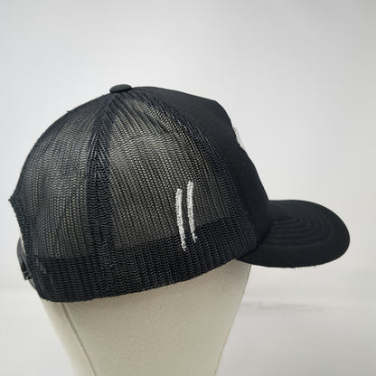 Sworn To Us Trucker Hat Black One Size LA Angels Logo Snapback Foam Streetwear