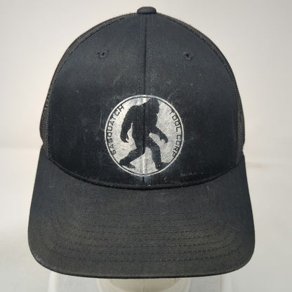 Yupoong Trucker Hat Black One Size Sasquatch Tool Corp Believe Snapback Mesh