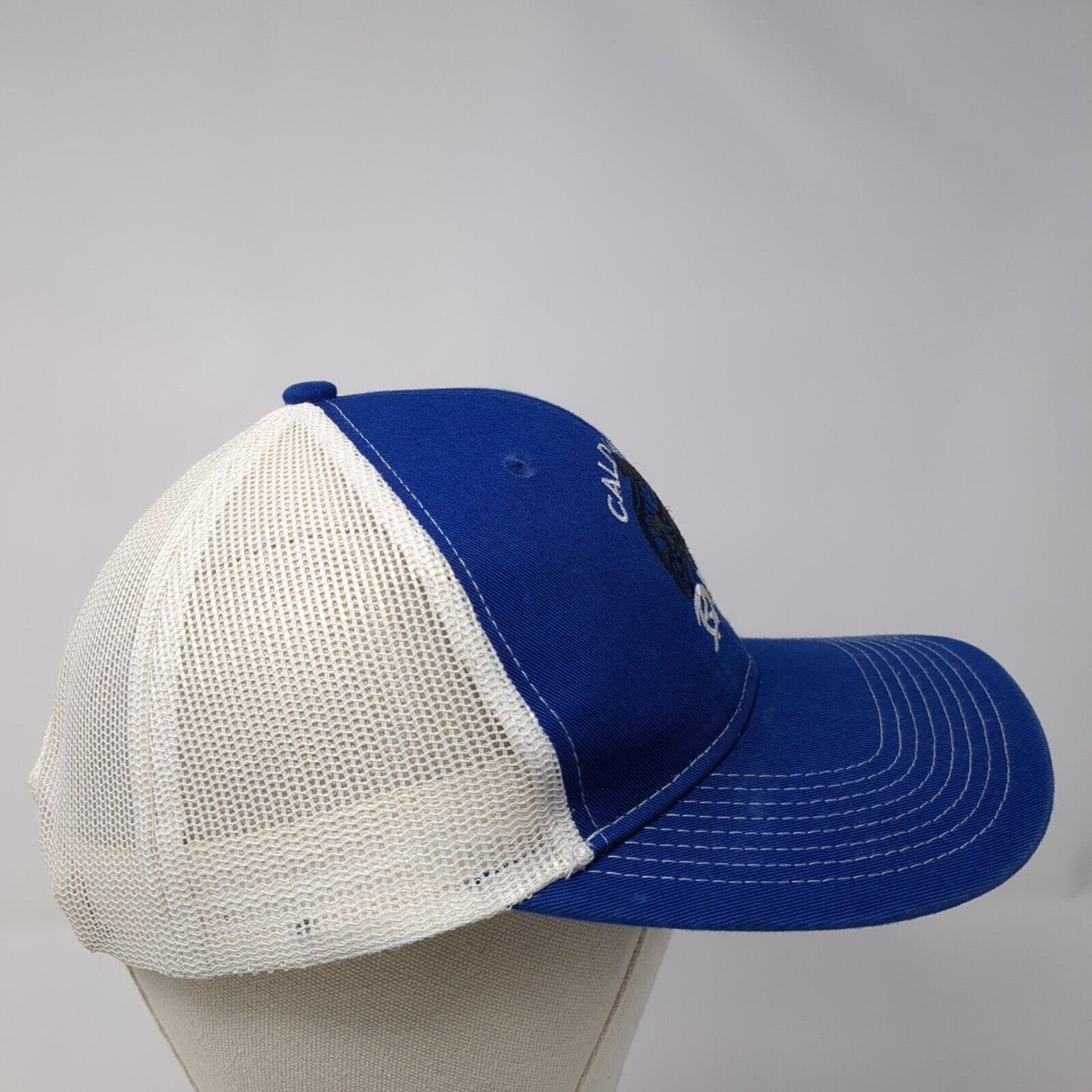 Caldwell BMX Snapback Mesh Back Trucker Hat Blue One Size Mesh Back