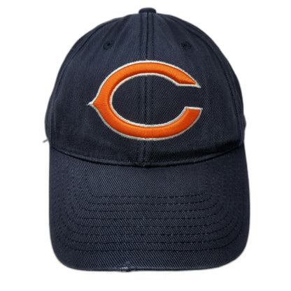 Chicago Bears NFL 47 Brand Blue OSFM Embroidered Logo Strapback Cotton Cap Hat