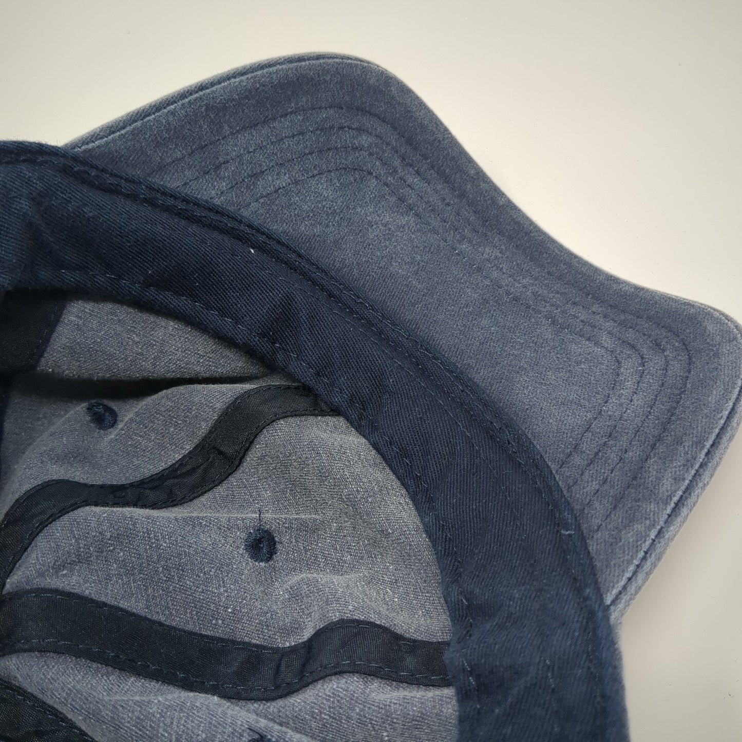 Zylioo Slideback Hat Blue One Size Adjustable Solid 6 Panel Blank