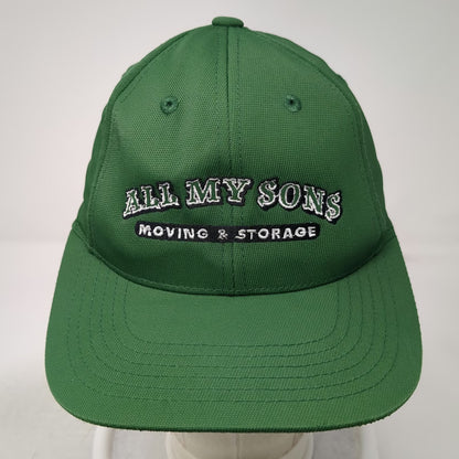 Sport-Tek All My Sons Moving Storage Baseball Cap Green One Size Strapback Hat