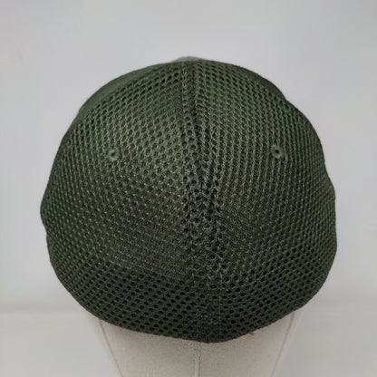 American Flag Mesh Back Fitted Hat Multicolor OSFM Highland Tactical